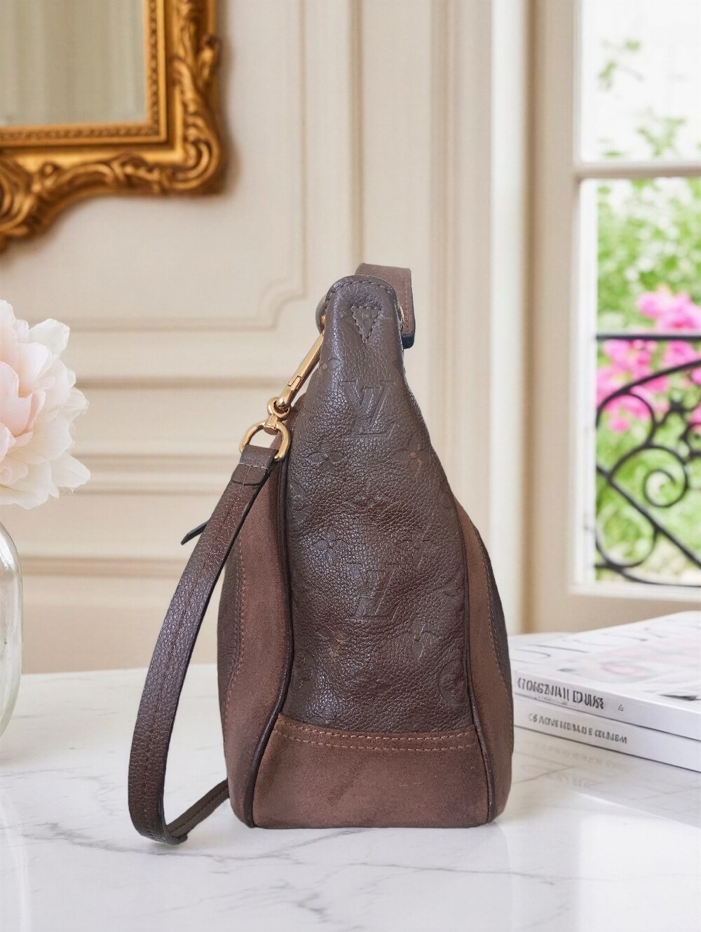 Louis Vuitton Audacieuse PM Empreinte Terre Brown ✨ Excellent Condition - Picture 8 of 16